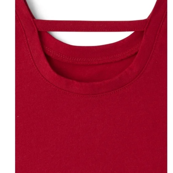 Girls Graphic Top, Size M, long sleeves, red, NEW WITH TAGS  Sequin Penguin - Picture 4 of 4